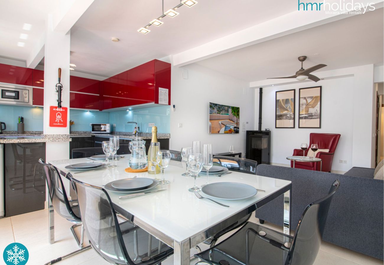 Ferienwohnung in Moraira - Penthouse Guatipiti