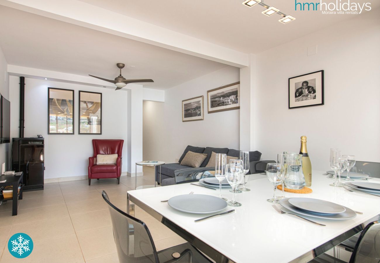 Ferienwohnung in Moraira - Penthouse Guatipiti