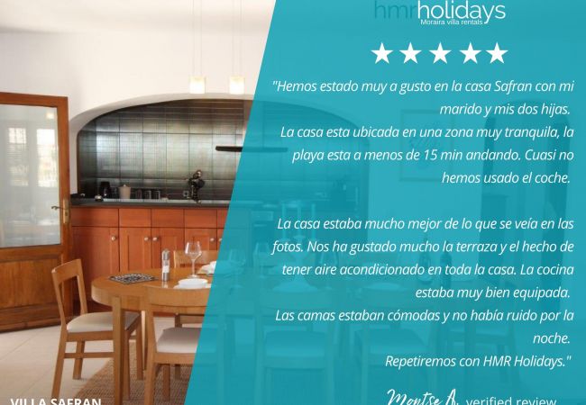 Villa in Moraira - Villa Safran Villa in Moraira - Villa Safran