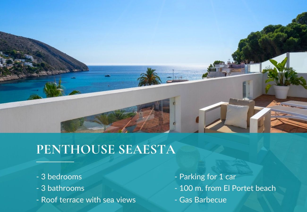 Ferienwohnung in Moraira - Penthouse Sea Esta