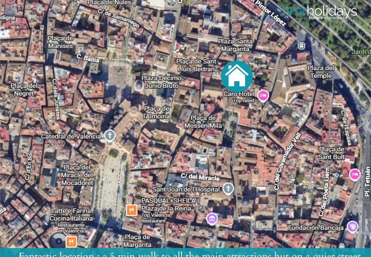 Ferienwohnung in Valencia - Apartment Almirante Valencia