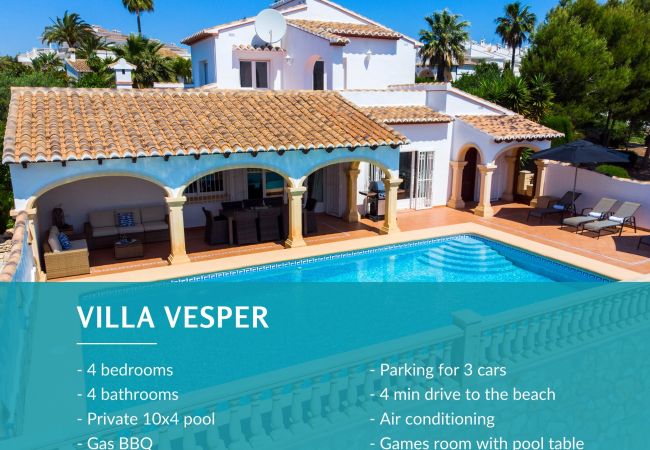 Villa en Moraira - Villa Vesper