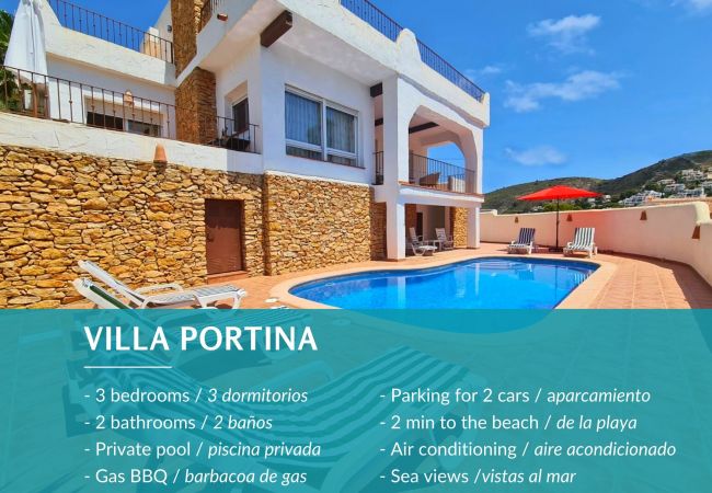 Villa en Moraira - Villa Portina Villa en Moraira - Villa Portina