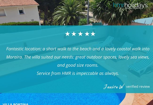 Villa en Moraira - Villa Portina Villa en Moraira - Villa Portina