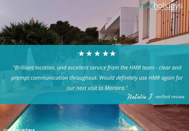 Villa en Moraira - Villa Portina Villa en Moraira - Villa Portina