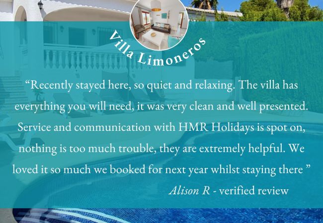 Villa en Moraira - Villa Limoneros Villa en Moraira - Villa Limoneros