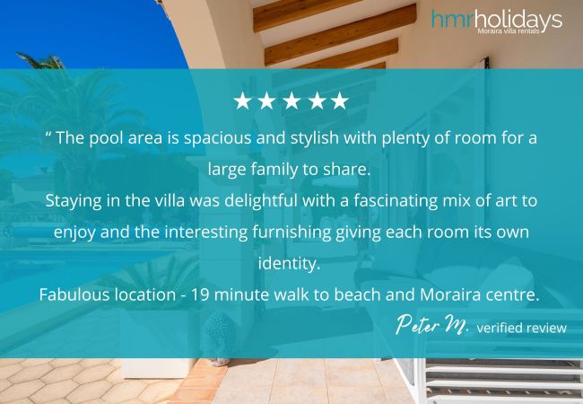 Villa en Moraira - Villa Eliana Villa en Moraira - Villa Eliana