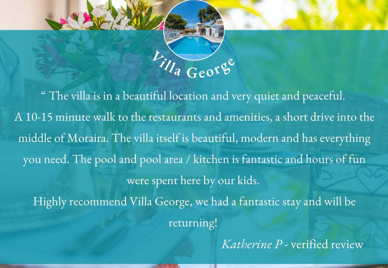 Villa en Moraira - Villa George