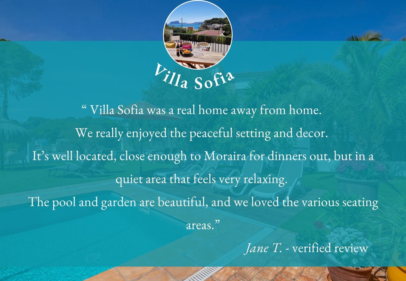 Villa en Moraira - Villa Sofia Portet