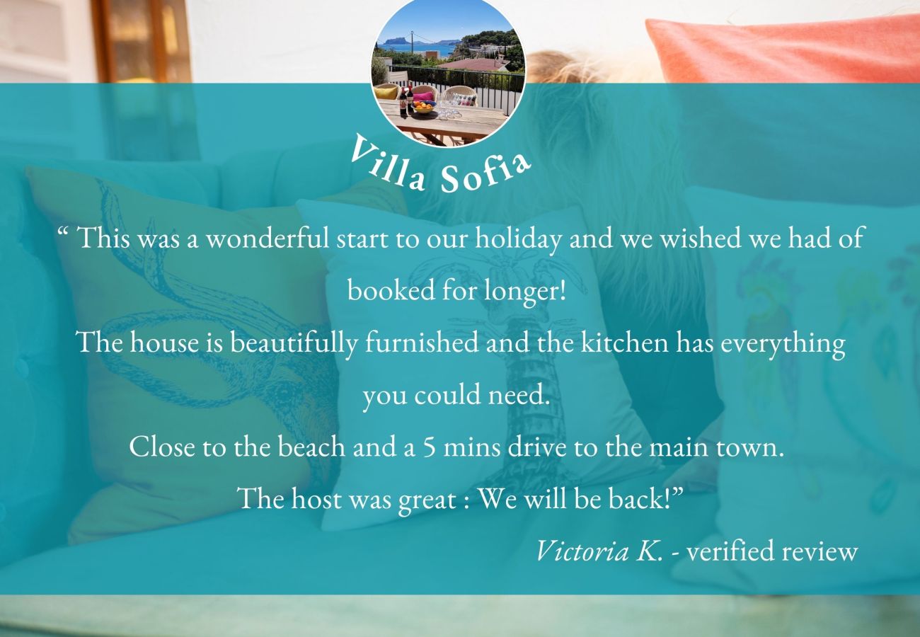 Villa en Moraira - Villa Sofia Portet