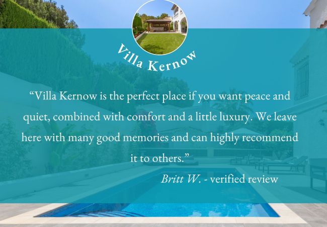 Villa en Moraira - Villa Kernow Villa en Moraira - Villa Kernow