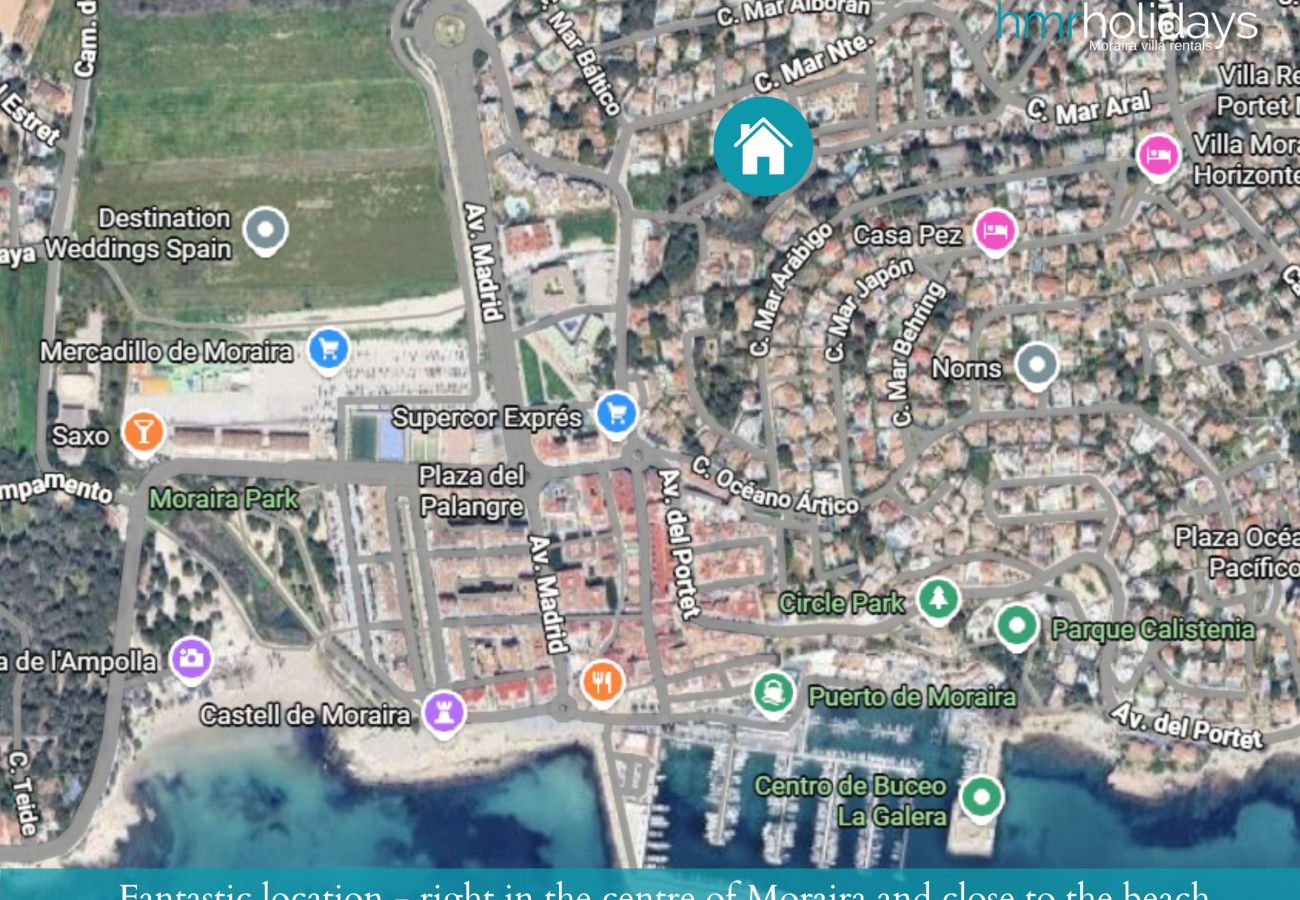 Villa en Moraira - Villa Galena