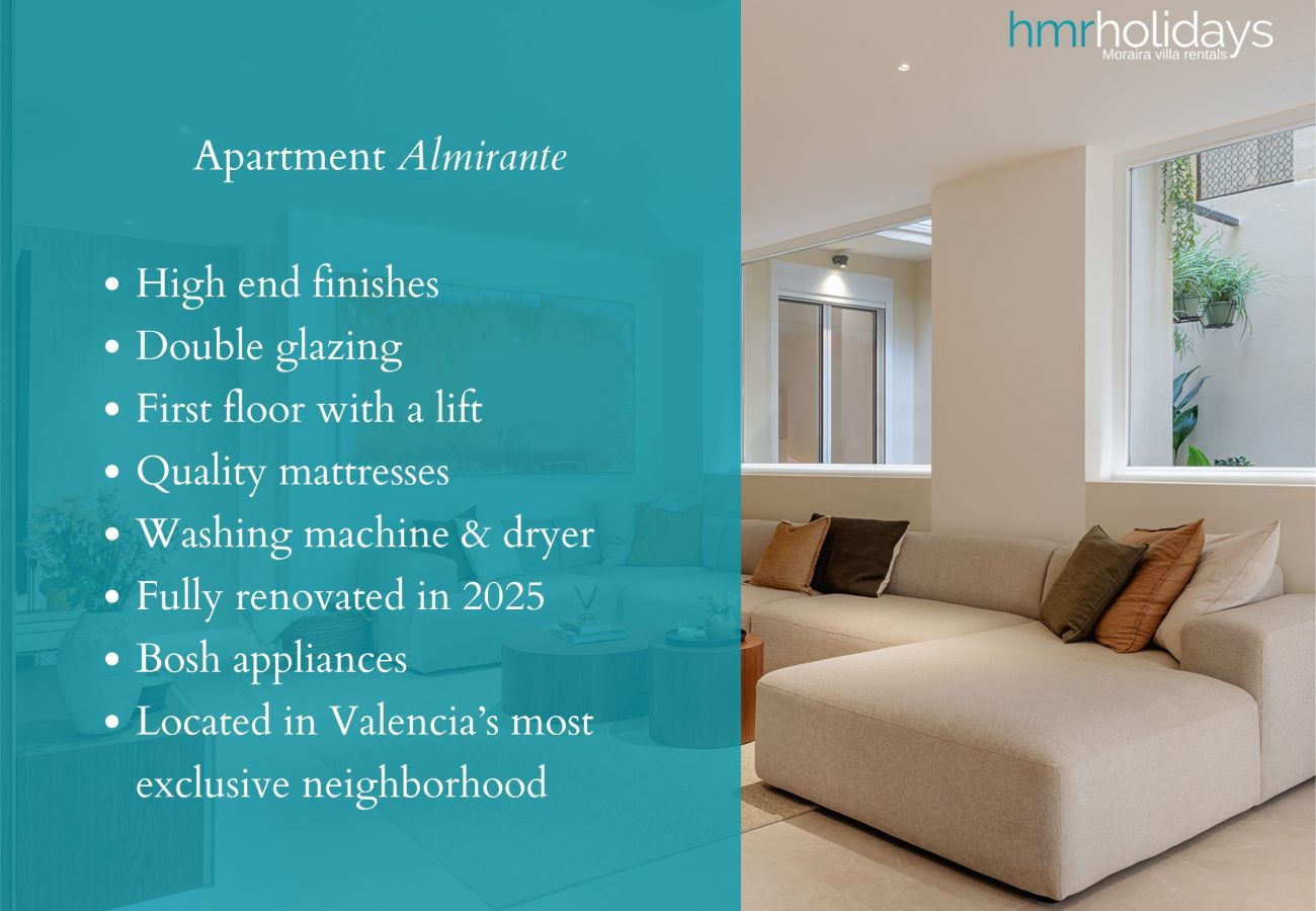 Apartamento en Valencia - Apartment Almirante Valencia