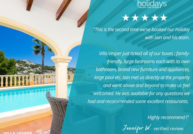 Villa à Moraira - Villa Vesper Villa à Moraira - Villa Vesper