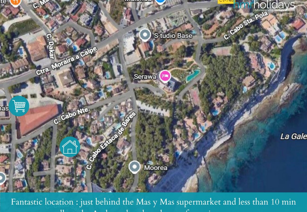 Villa à Moraira - Villa Laurana