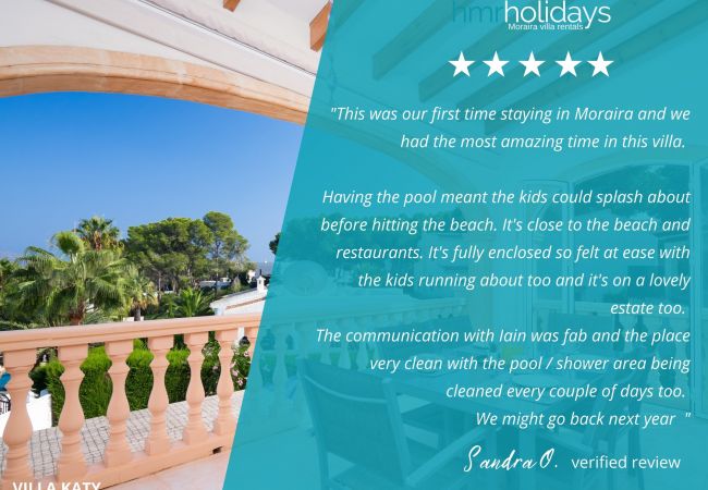 Villa in Moraira - Villa Katy Villa in Moraira - Villa Katy