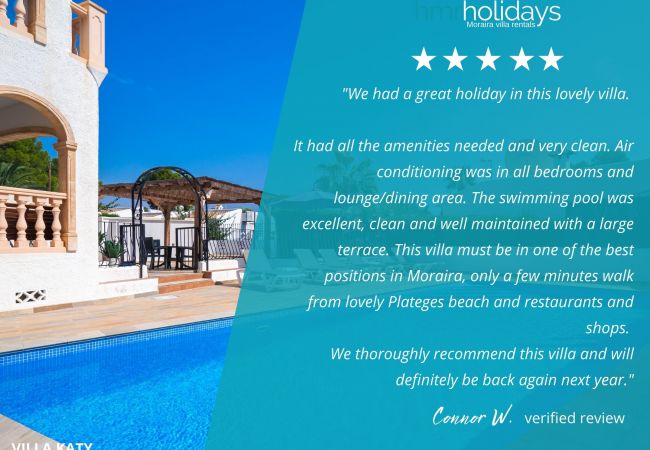 Villa in Moraira - Villa Katy Villa in Moraira - Villa Katy