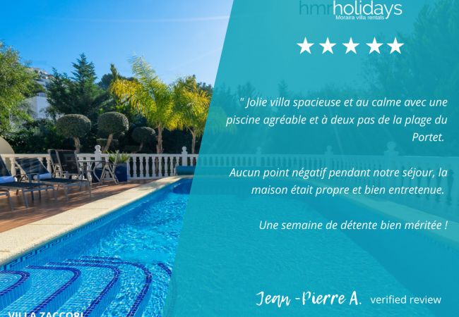 Villa in Moraira - Villa Zaccori Villa in Moraira - Villa Zaccori