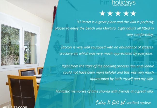 Villa in Moraira - Villa Zaccori Villa in Moraira - Villa Zaccori