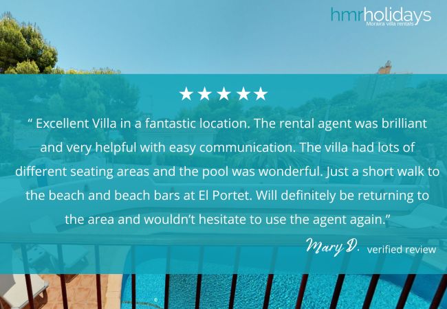Villa in Moraira - Villa Portina Villa in Moraira - Villa Portina