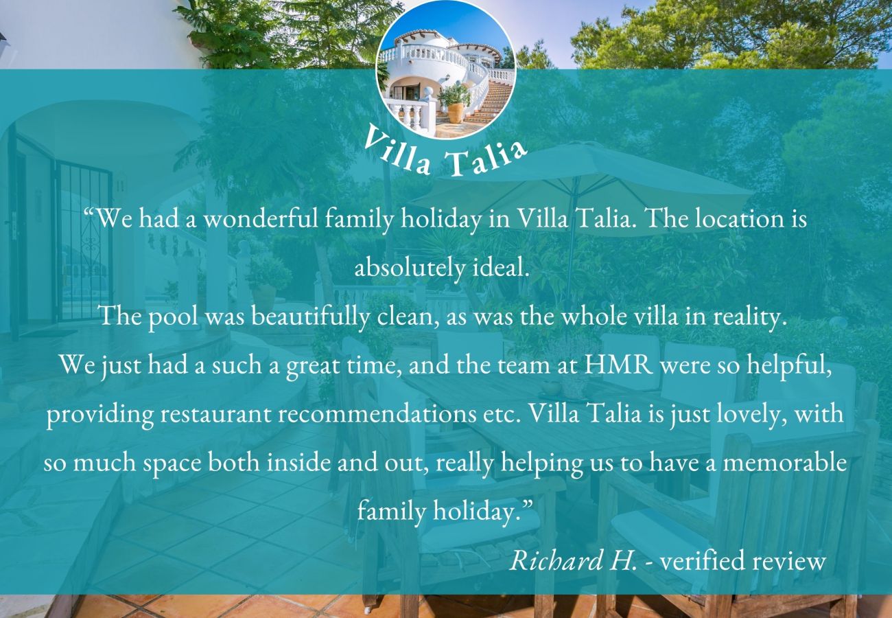 Villa in Moraira - Villa Talia
