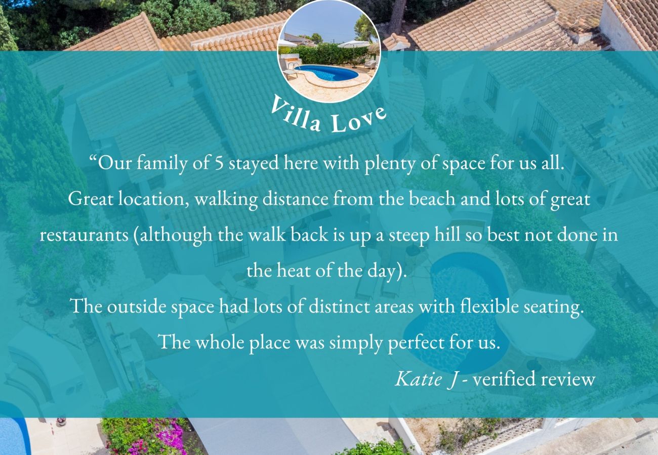 Villa in Moraira - Villa Love Moraira