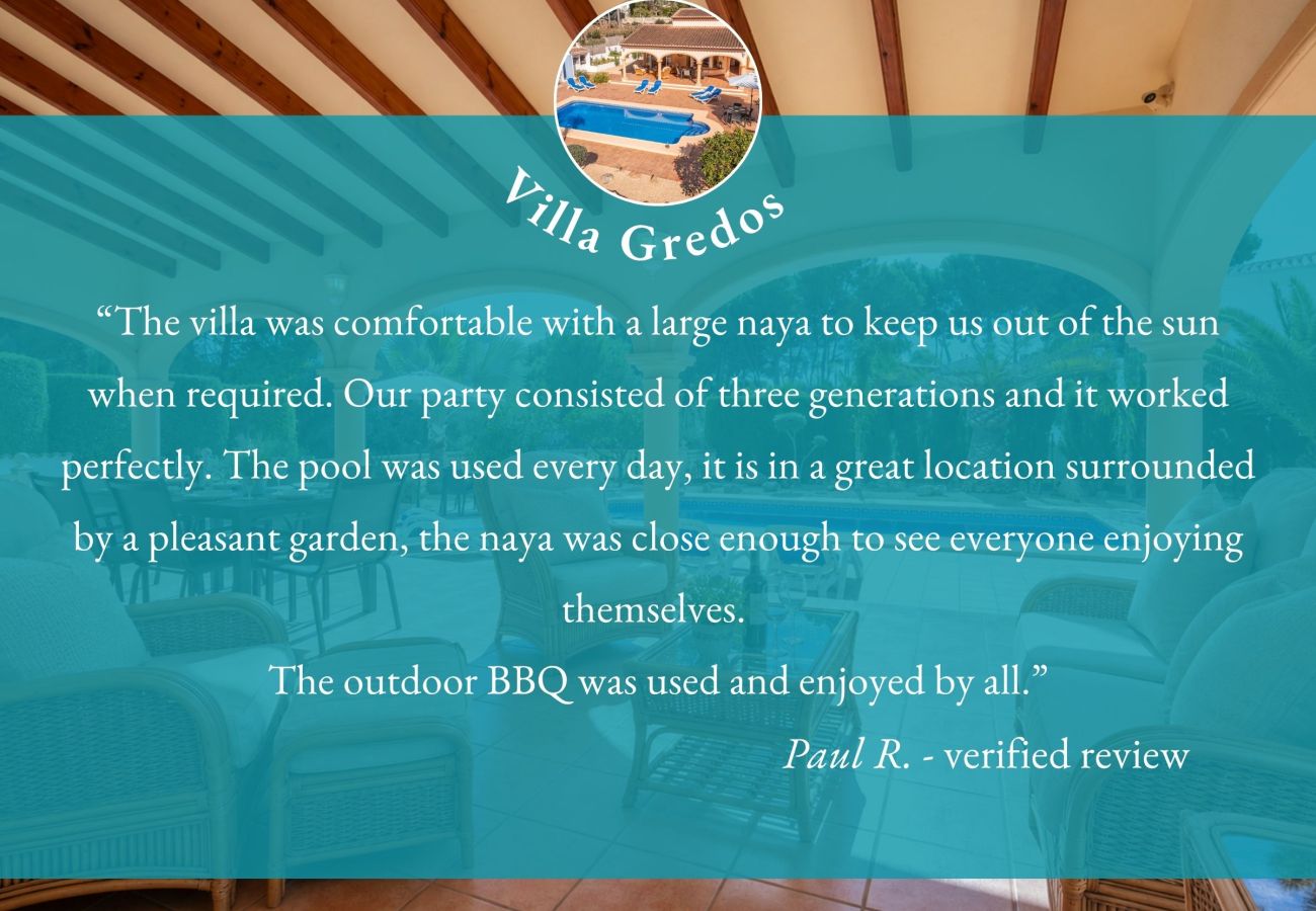 Villa in Moraira - Villa Gredos
